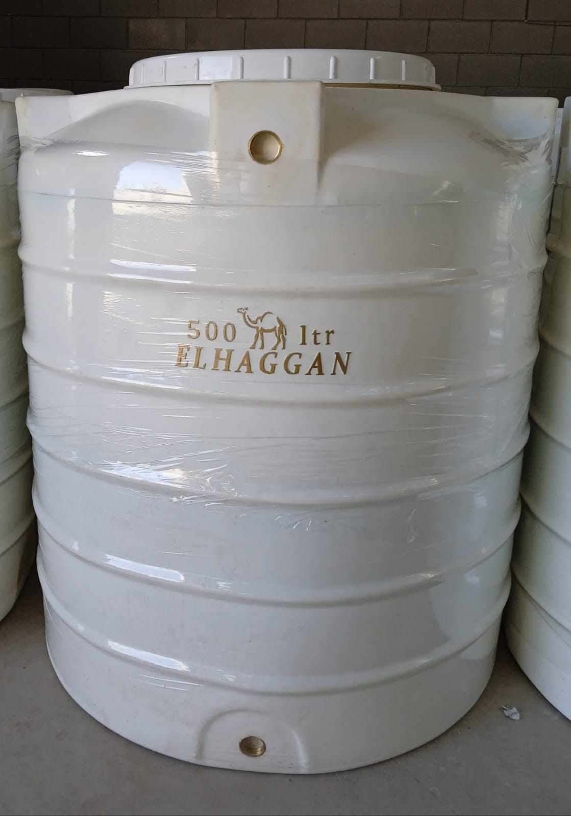 خزان مياه 500لتر بولى ايثيلين من الهجان لصناعه التنكات - افضل خزانات المياه فى مصر