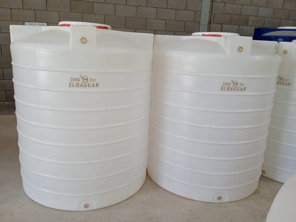 خزان مياه بلاستيك بولى ايثيلين من الهجان لصناعه التنكات - افضل خزانات المياه فى مصر